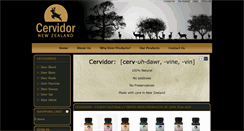 Desktop Screenshot of cervidor.com